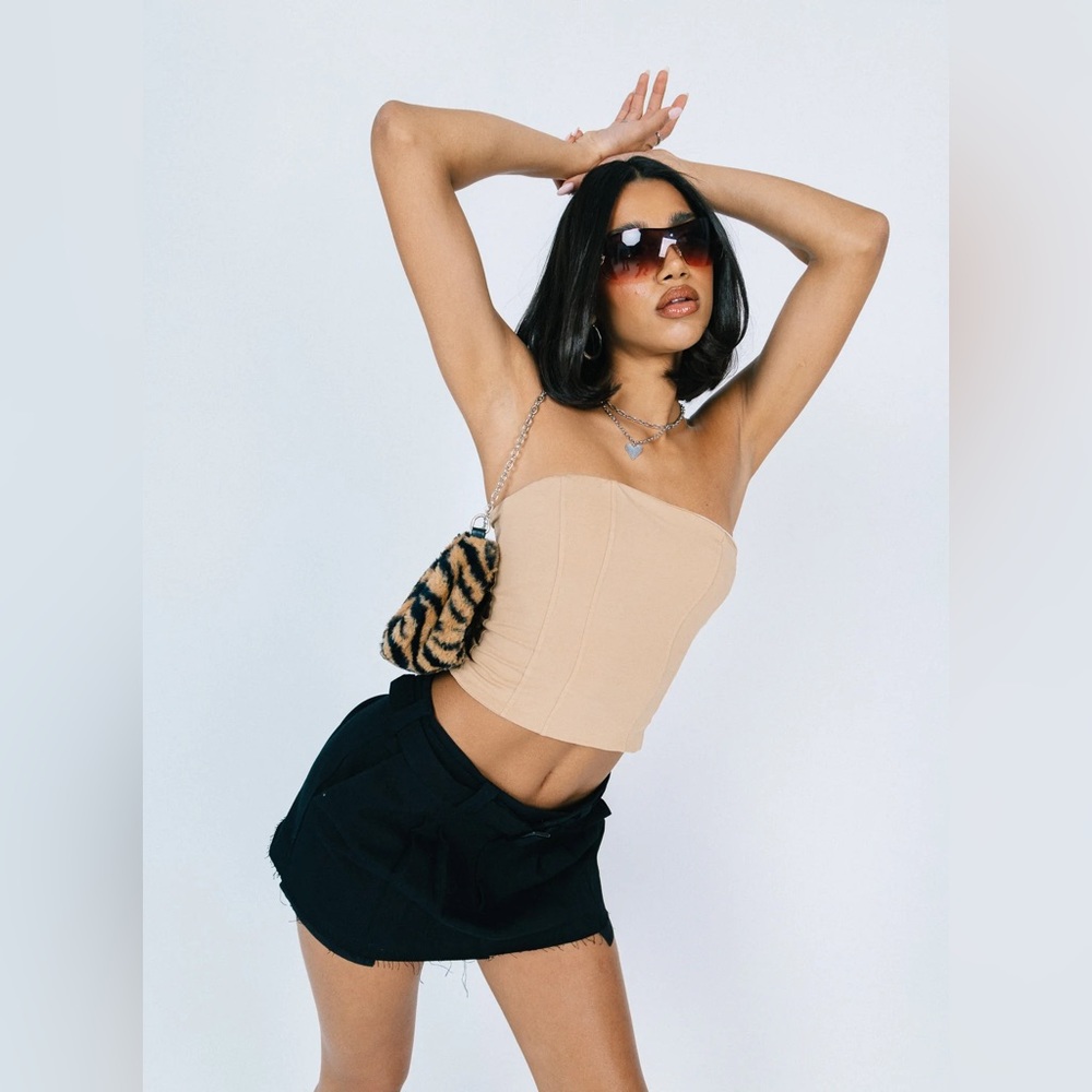 Noela tube top beige | princess polly